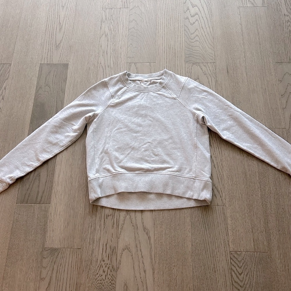 lululemon athletica Gray Sweatshirt